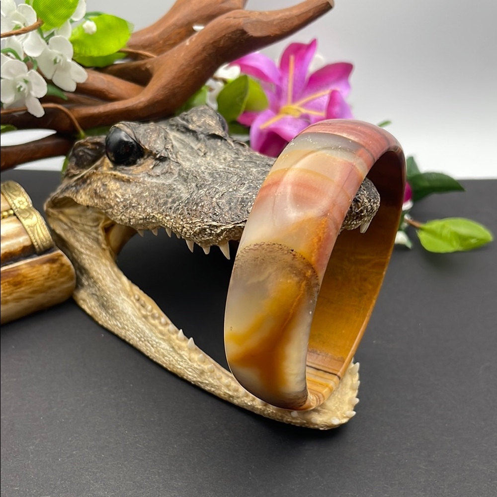 Mookaite bangle bracelet